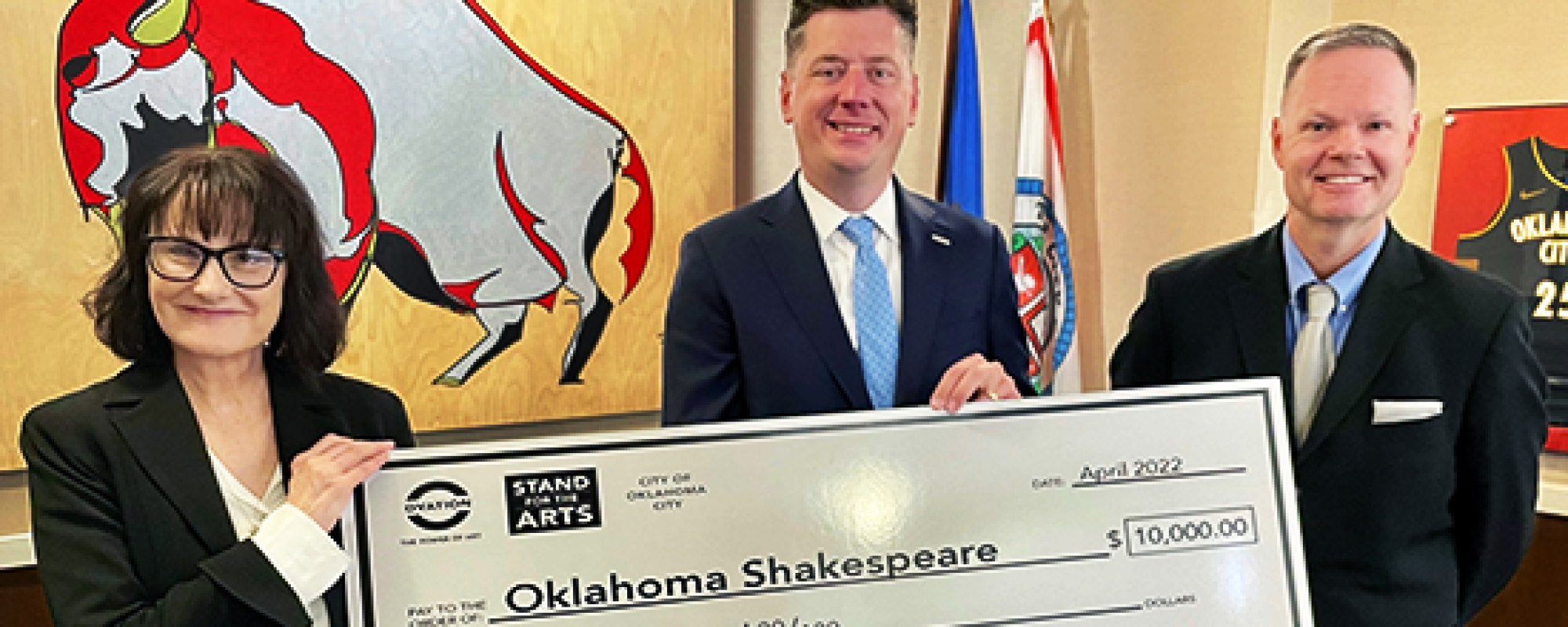 OKLAHOMA CITY RECOGNIZED BY OVATION TV FOR ITS STAND FOR THE ARTS INITIATIVE