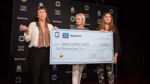 OVATION AND SPECTRUM ANNOUNCE MAYO STREET ARTS  AS STAND FOR THE ARTS AWARD RECIPIENT