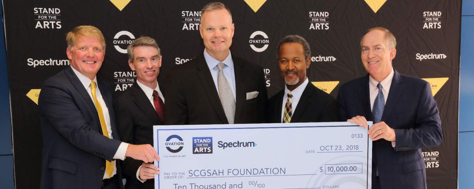 OVATION AND SPECTRUM ANNOUNCE THE SOUTH CAROLINA GOVERNOR’S SCHOOL FOR THE ARTS & HUMANITIES AS STAND FOR THE ARTS AWARD RECIPIENT