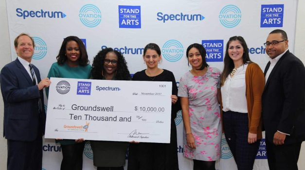 OVATION PARTNERS WITH SPECTRUM FOR  2018 STAND FOR THE ARTS AWARDS INITIATIVE
