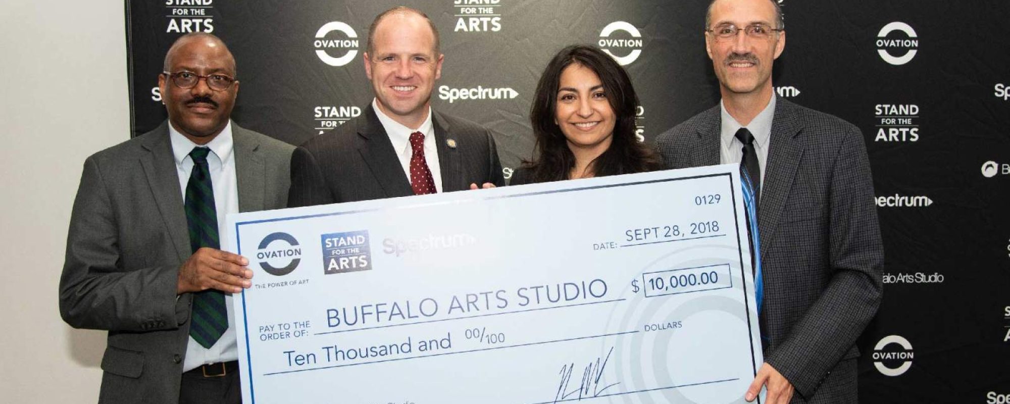 OVATION AND SPECTRUM ANNOUNCE BUFFALO ARTS STUDIO  AS STAND FOR THE ARTS AWARD RECIPIENT