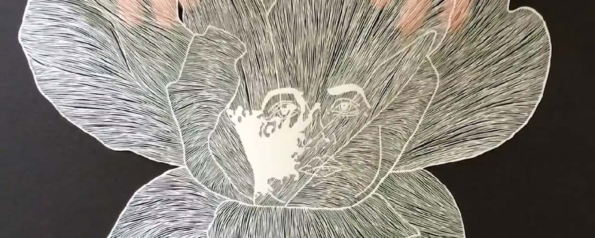 Maude White Makes Paper Cutting Masterpieces